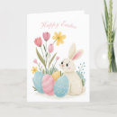 Search for watercolour easter cards Bunny