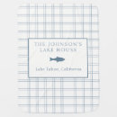 Search for fish baby blankets Blue