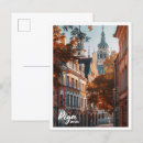 Search for famous art postcards Illustration