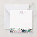 Search for floral border note cards White