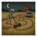Search for crop circles posters Humor