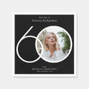 Search for 60th birthday napkins Simple