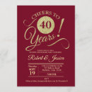 Search for anniversary invitations Typography
