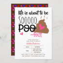 Search for poop party invitations Poofect