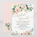 Search for pink bridal brunch invitations Greenery