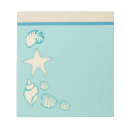 Search for beach notepads Seashells