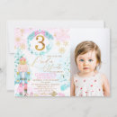 Search for candy 3rd birthday invitations Sweets