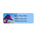 Search for native american indian return address labels Horse