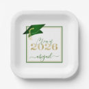 Search for green and gold paper plates Modern