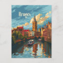 Search for bruges postcards Vintage