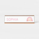 Search for rainbow name plates Cute