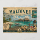 Search for maldives postcards Tropical island