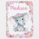 Search for purple elephant nursery decor Girl