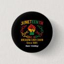 Search for juneteenth buttons African