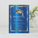 Search for royal blue and gold graduation invitations Diploma