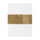 Search for gold foil wedding invitation belly bands Chic