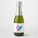 Search for hummingbird wine labels Watercolor