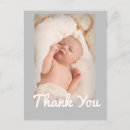 Search for baby congratulations postcards Thank you