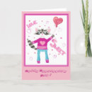 Search for raccoon valentines day cards Cute