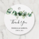 Search for greenery wedding favor tags Garden