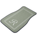 Search for green car floor mats Monogrammed