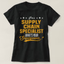 Search for supply chain tshirts Profession