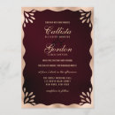 Search for metallic wedding invitations Brushed metal