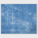 Search for blueprint wrapping paper Industrial