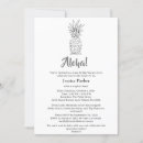 Search for hawaiian bridal shower invitations Pineapple