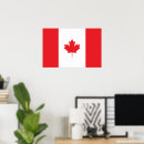 Search for canada country flag posters Red