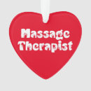 Search for massage therapist ornaments Therapy