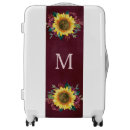 Search for sunflower luggage Rustic
