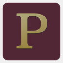 Search for letter p stickers Gold