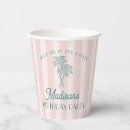 Search for pink paper cups For her