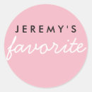 Search for name tag wedding stickers Pink