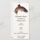 Search for fishing retirement invitations Vintage