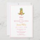 Search for pineapple bridal shower invitations Hawaiian