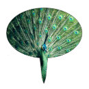 Search for peacock cake toppers Peafowl