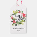 Search for happy new year gift tags Holly
