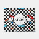 Search for car racing doormats Pattern
