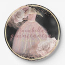 Search for pink and black plates Roses