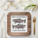 Search for trout paper plates Birthday