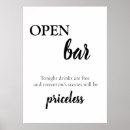 Search for open bar free drinks wedding signs Calligraphy