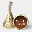Search for wedding candy favors Bride and groom initials