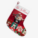 Search for funny christmas stockings Red
