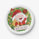 Search for santa claus plates Merry christmas