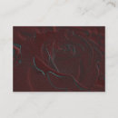 Search for embossed business cards Rose