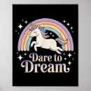 Search for rainbow unicorn posters Dream