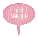 Search for just married cake toppers Bride