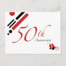 Search for 50th anniversary invitation postcards 50 years